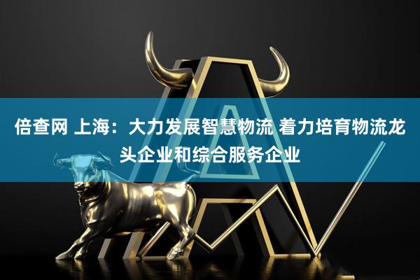 倍查网 上海：大力发展智慧物流 着力培育物流龙头企业和综合服务企业